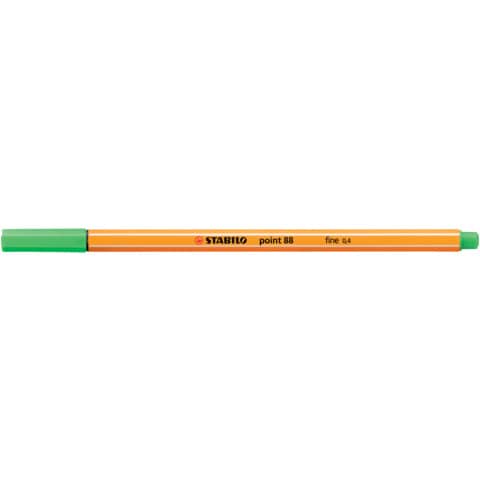 Fineliner Stabilo Point 88® 0,4 mm  verde foglia - 88/43
